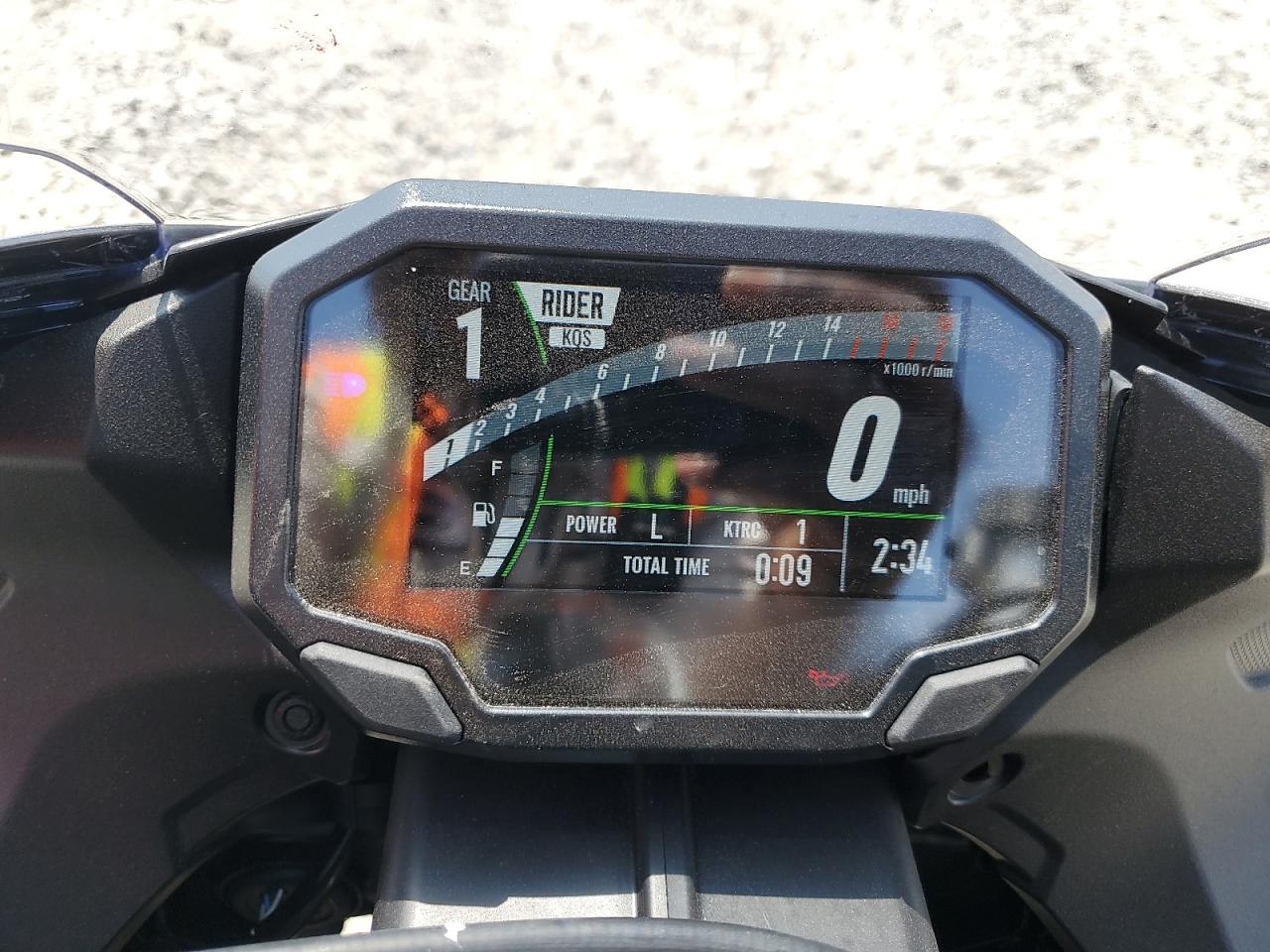 2025 Kawasaki Zx636 K VIN: JKBZXJK17SA009344 Lot: 58361595