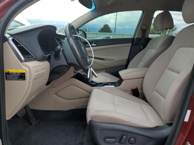  HYUNDAI TUCSON 2016 Czerwony