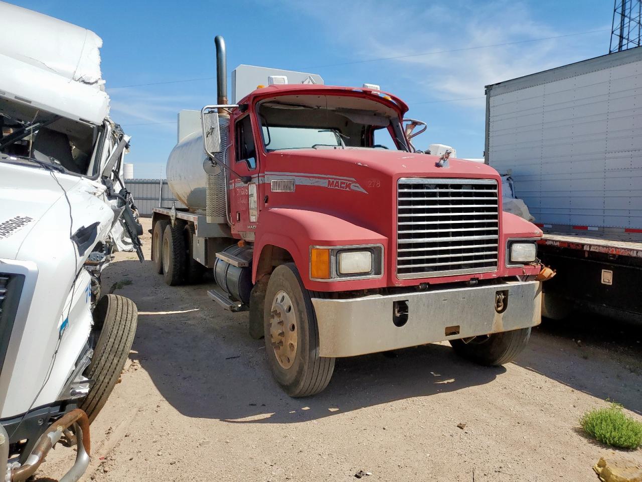 2008 Mack Chu600 Vacuum Truck for Sale in Amarillo, TX - Rollover