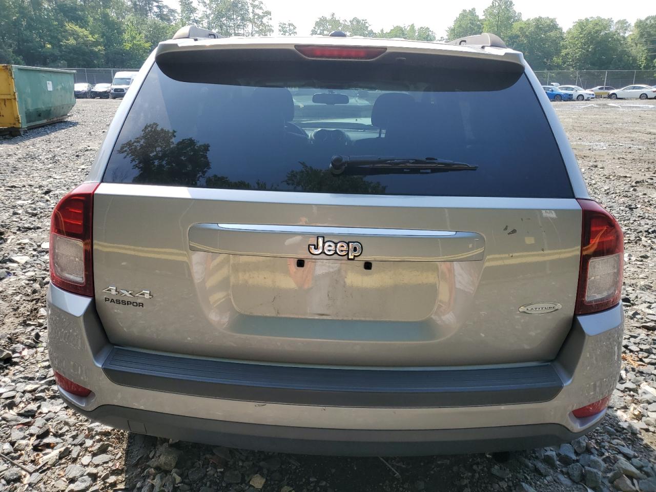 2017 Jeep Compass Latitude VIN: 1C4NJDEBXHD191404 Lot: 57209015