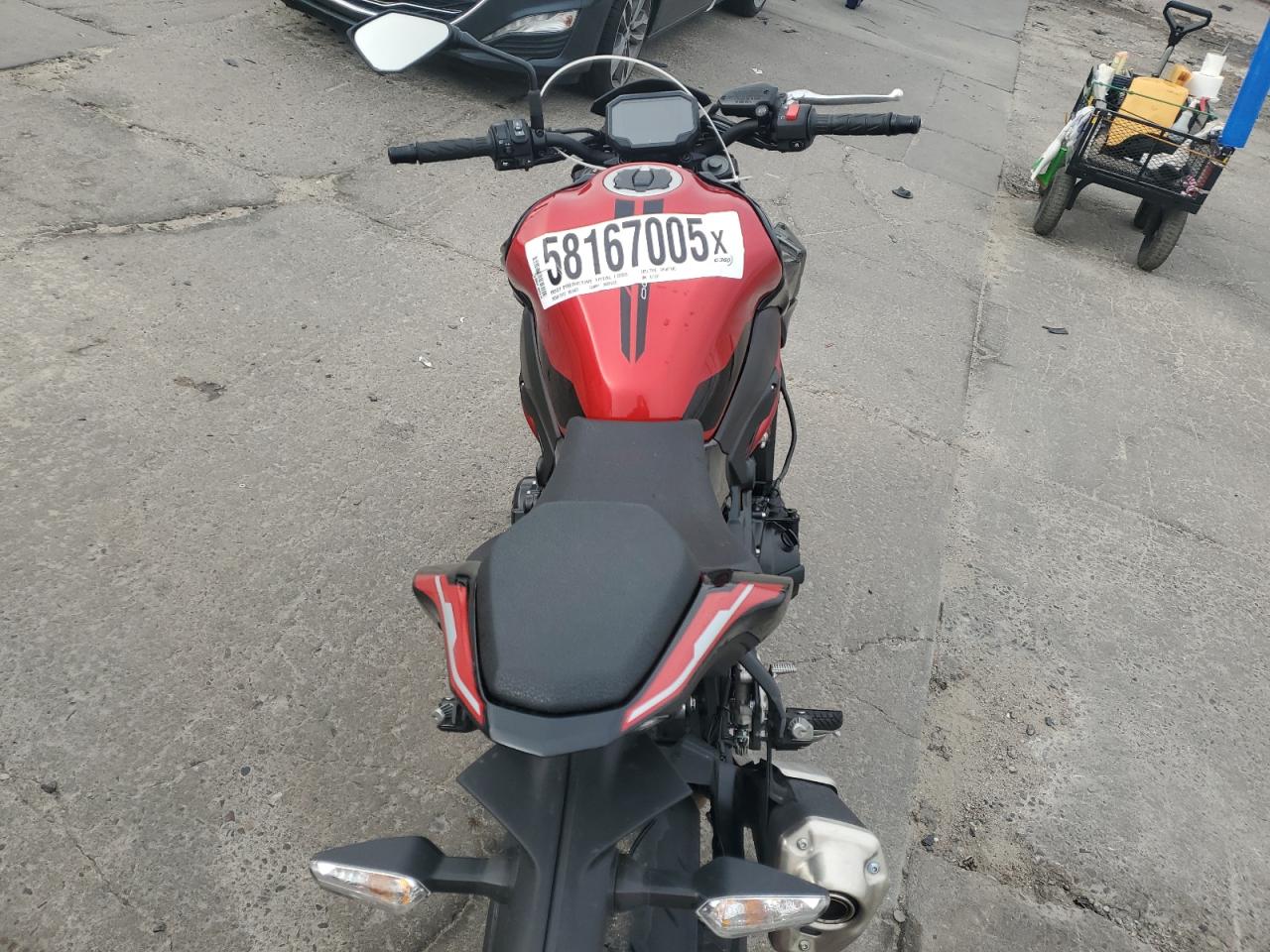 2024 Kawasaki Zr900 F VIN: ML5ZRDF12RDA71207 Lot: 58167005
