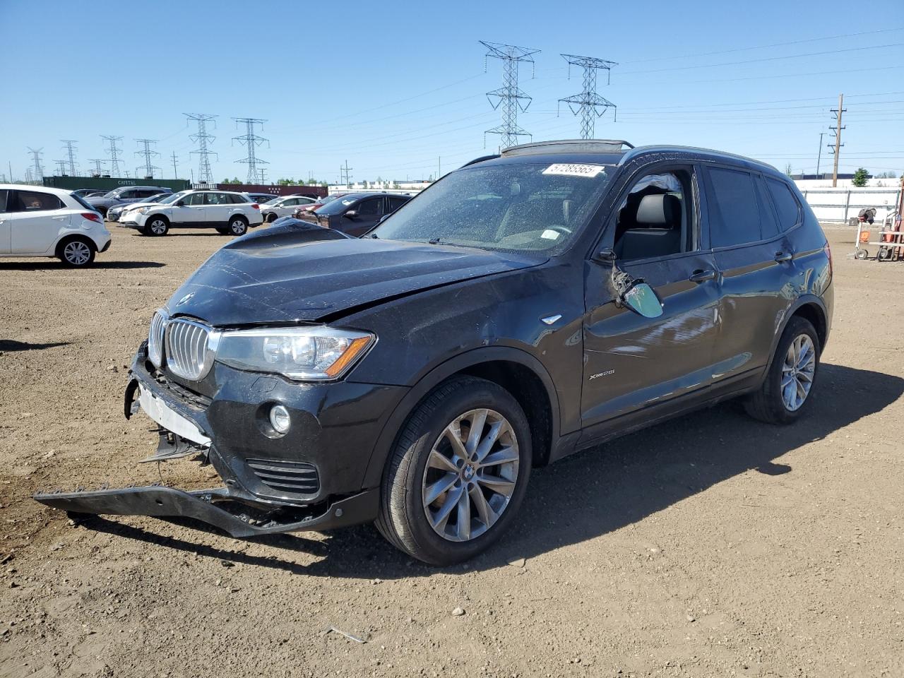 2015 Bmw X3 Xdrive28I en Venta en Elgin, IL - Front End