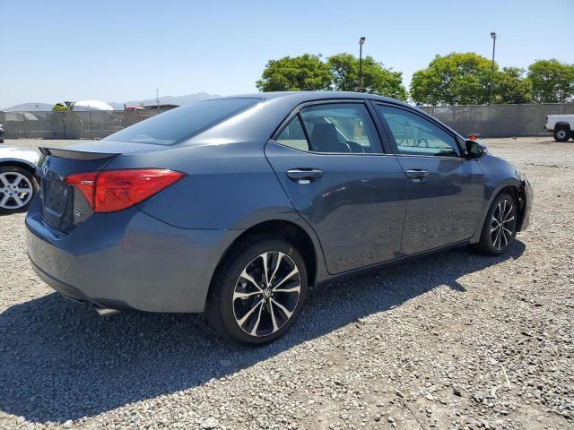  TOYOTA COROLLA 2017 Синий
