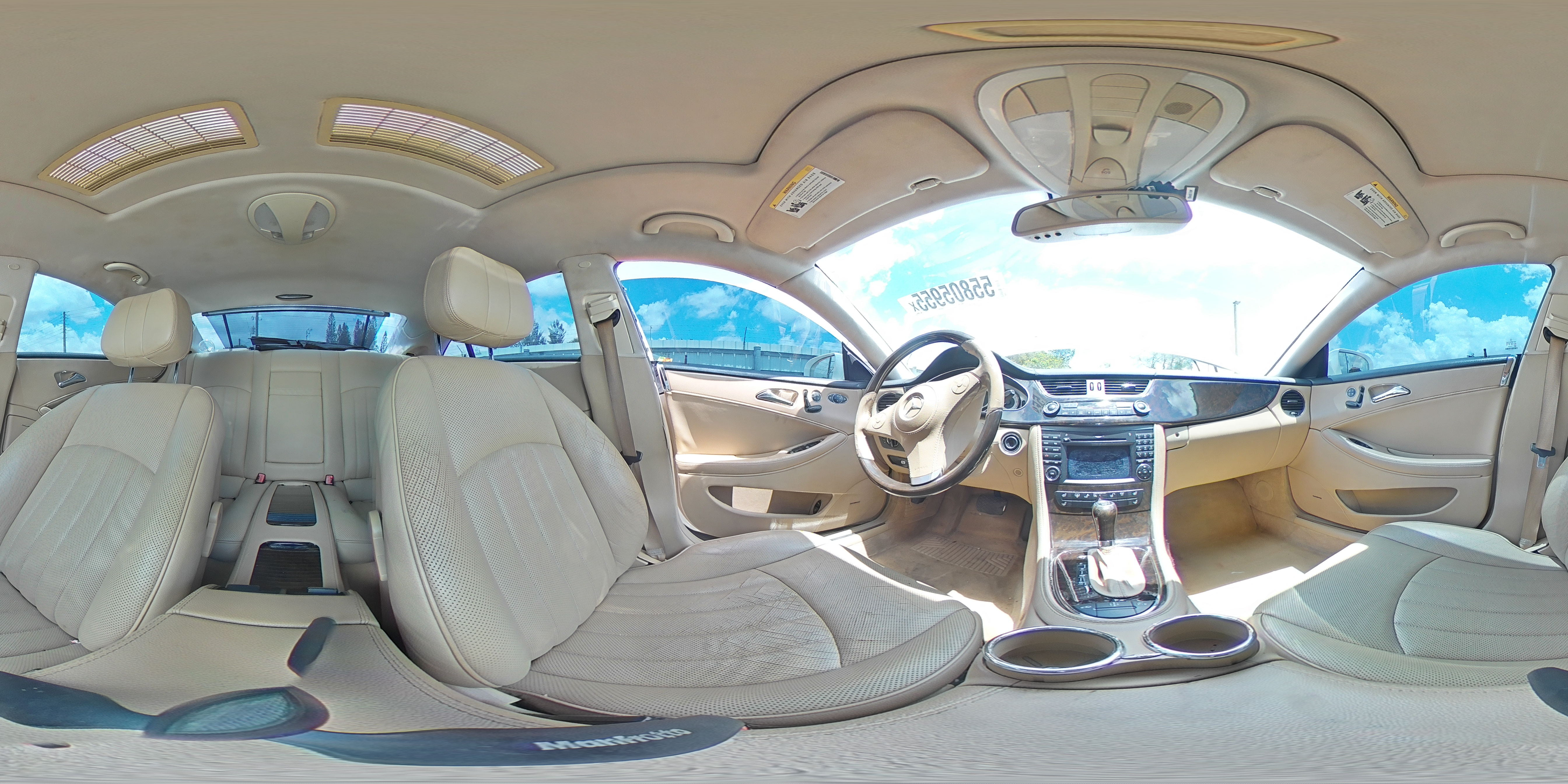 2009 Mercedes-Benz Cls 550 VIN: WDDDJ72X79A154400 Lot: 55805955