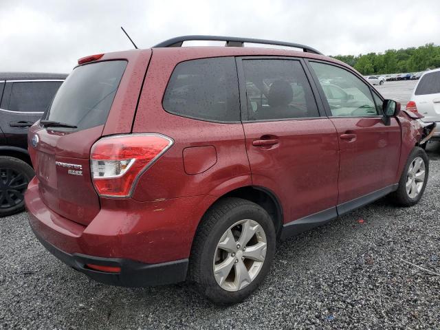 Паркетники SUBARU FORESTER 2014 Красный