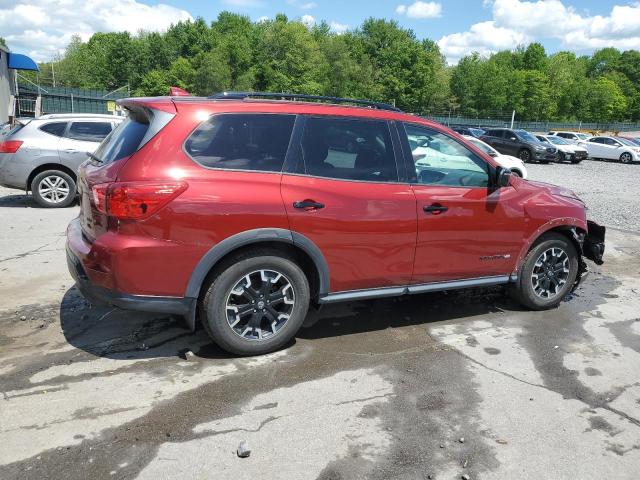 NISSAN PATHFINDER 2020 Красный