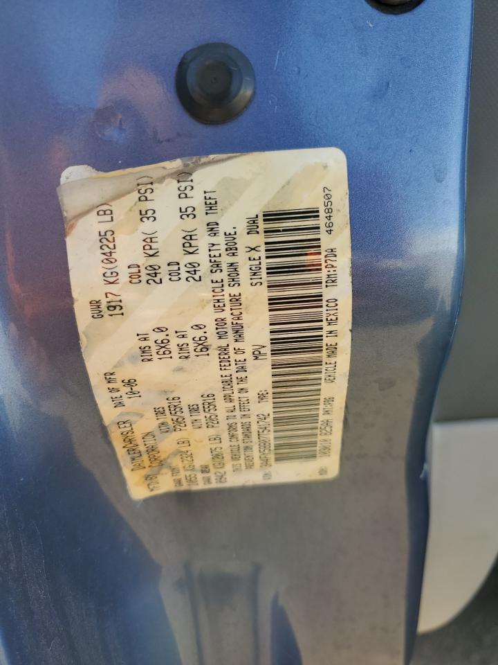 2007 Chrysler Pt Cruiser Touring VIN: 3A4FY58B07T541742 Lot: 56400255