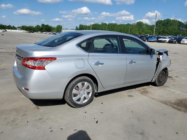  NISSAN SENTRA 2015 Srebrny