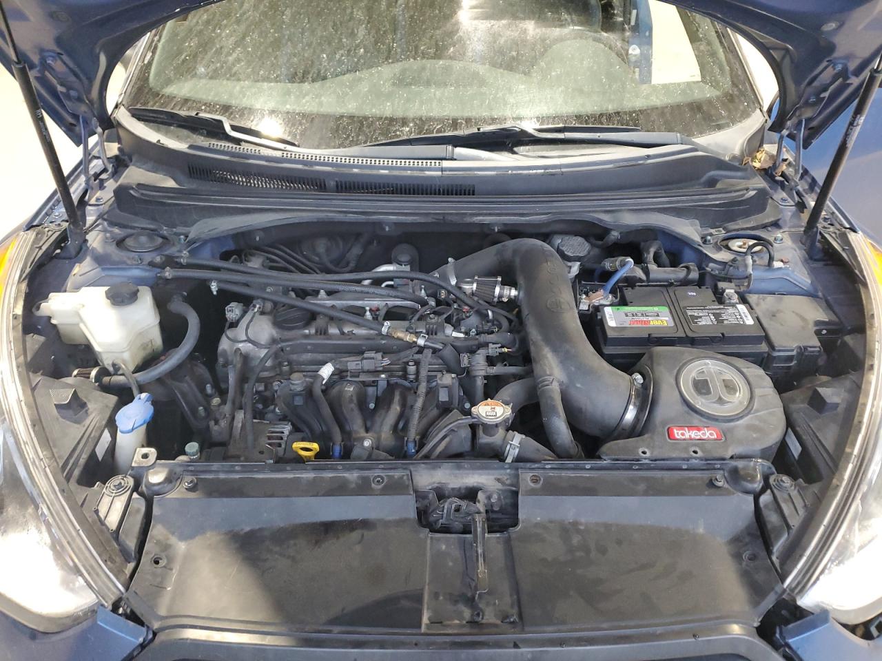 2016 Hyundai Veloster Turbo VIN: KMHTC6AE3GU250512 Lot: 57415575