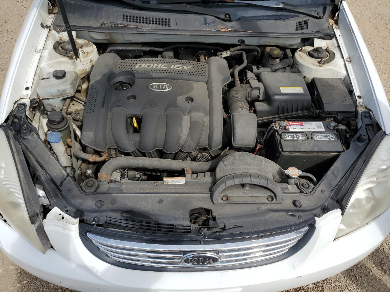 2007 Kia Optima Lx VIN: KNAGE123875097620 Lot: 58494185