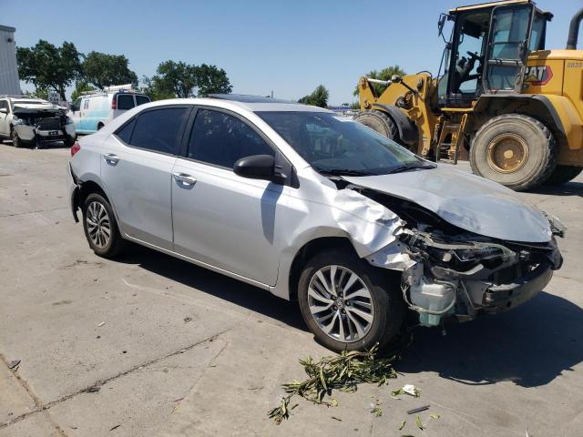  TOYOTA COROLLA 2018 Серебристый