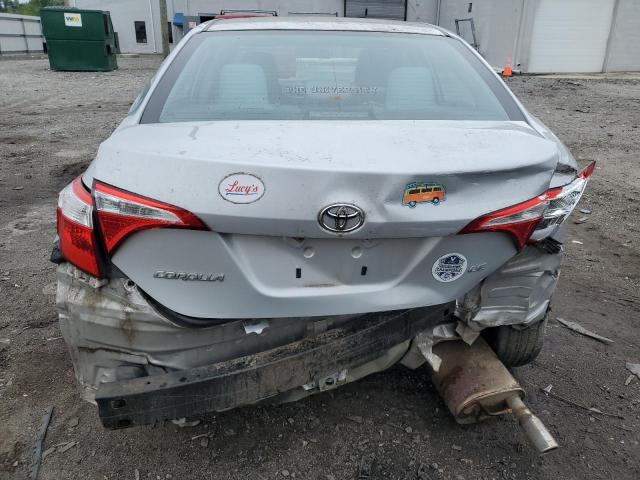  TOYOTA COROLLA 2016 Серебристый