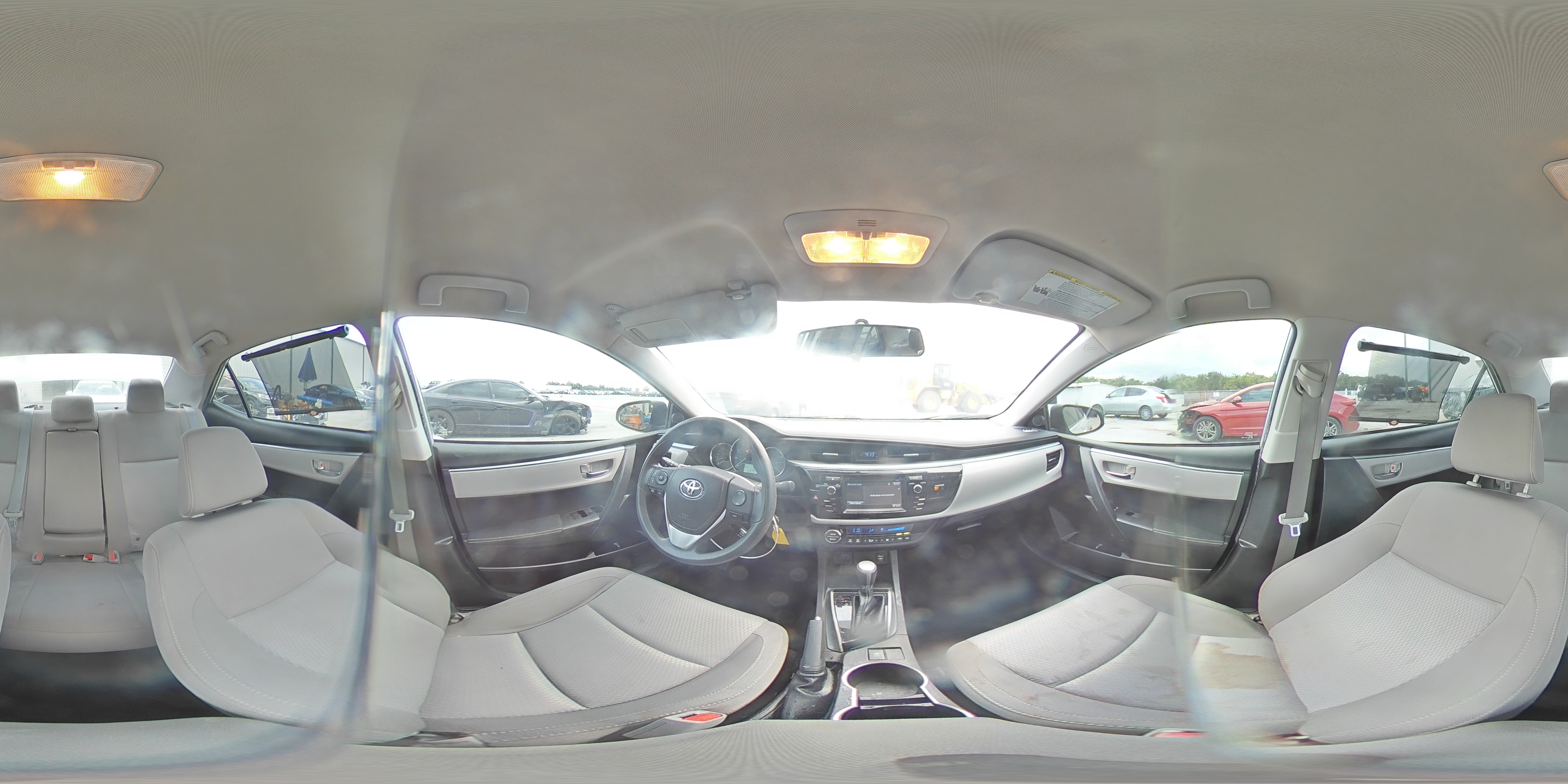 2015 Toyota Corolla L VIN: 5YFBURHE4FP329686 Lot: 56233325