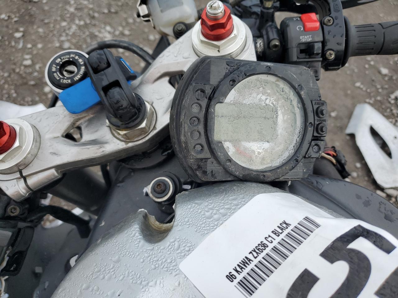 2006 Kawasaki Zx636 C1 VIN: JKBZXJD1X6A000527 Lot: 55518255