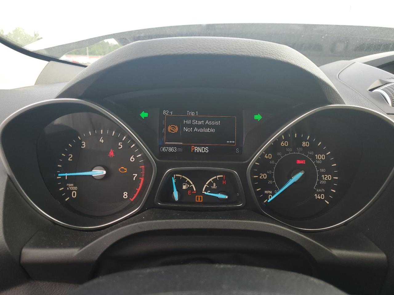 2017 Ford Escape Se VIN: 1FMCU0GD6HUA40559 Lot: 57252545