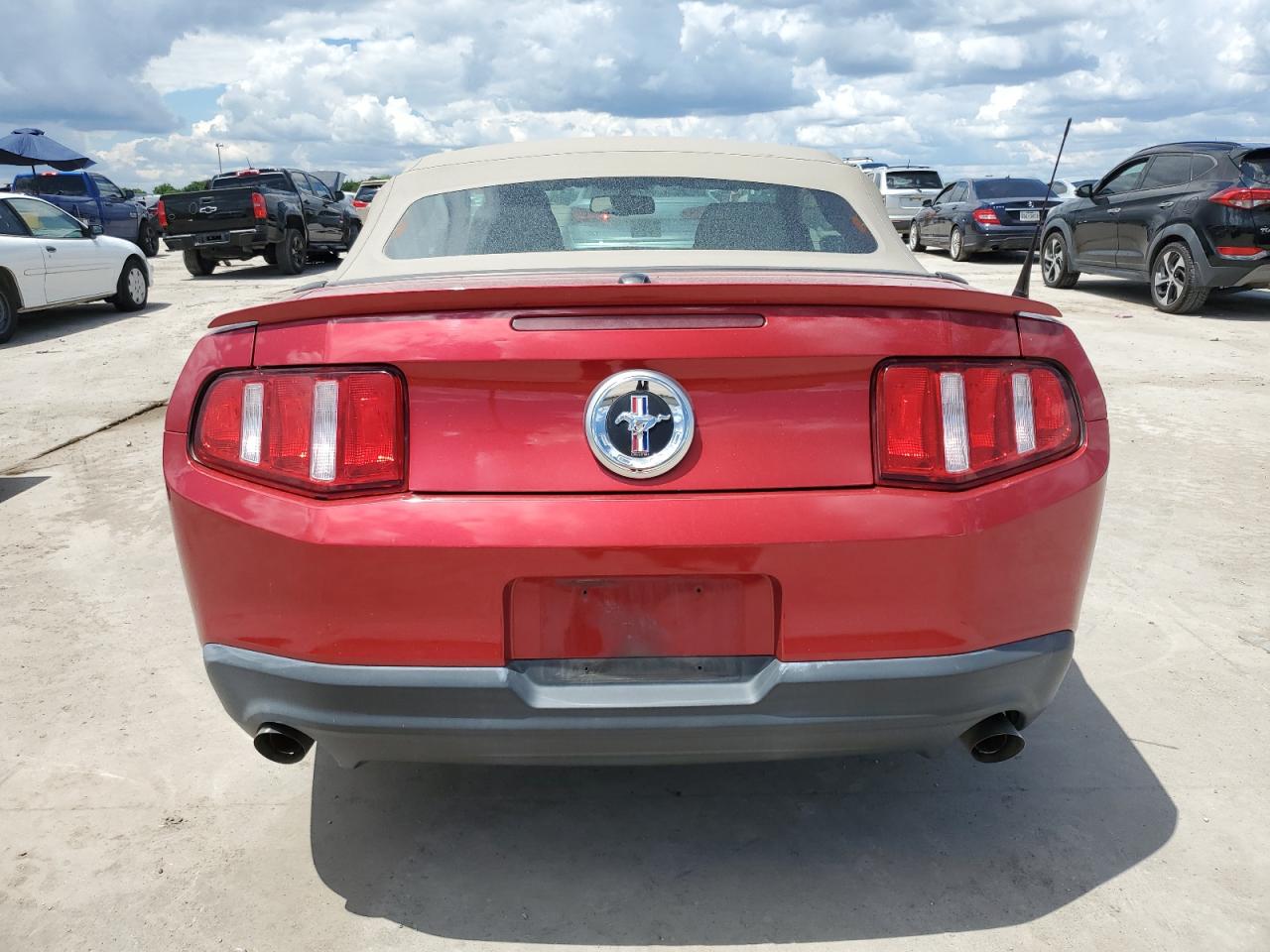 2012 Ford Mustang VIN: 1ZVBP8EMXC5255516 Lot: 54725125