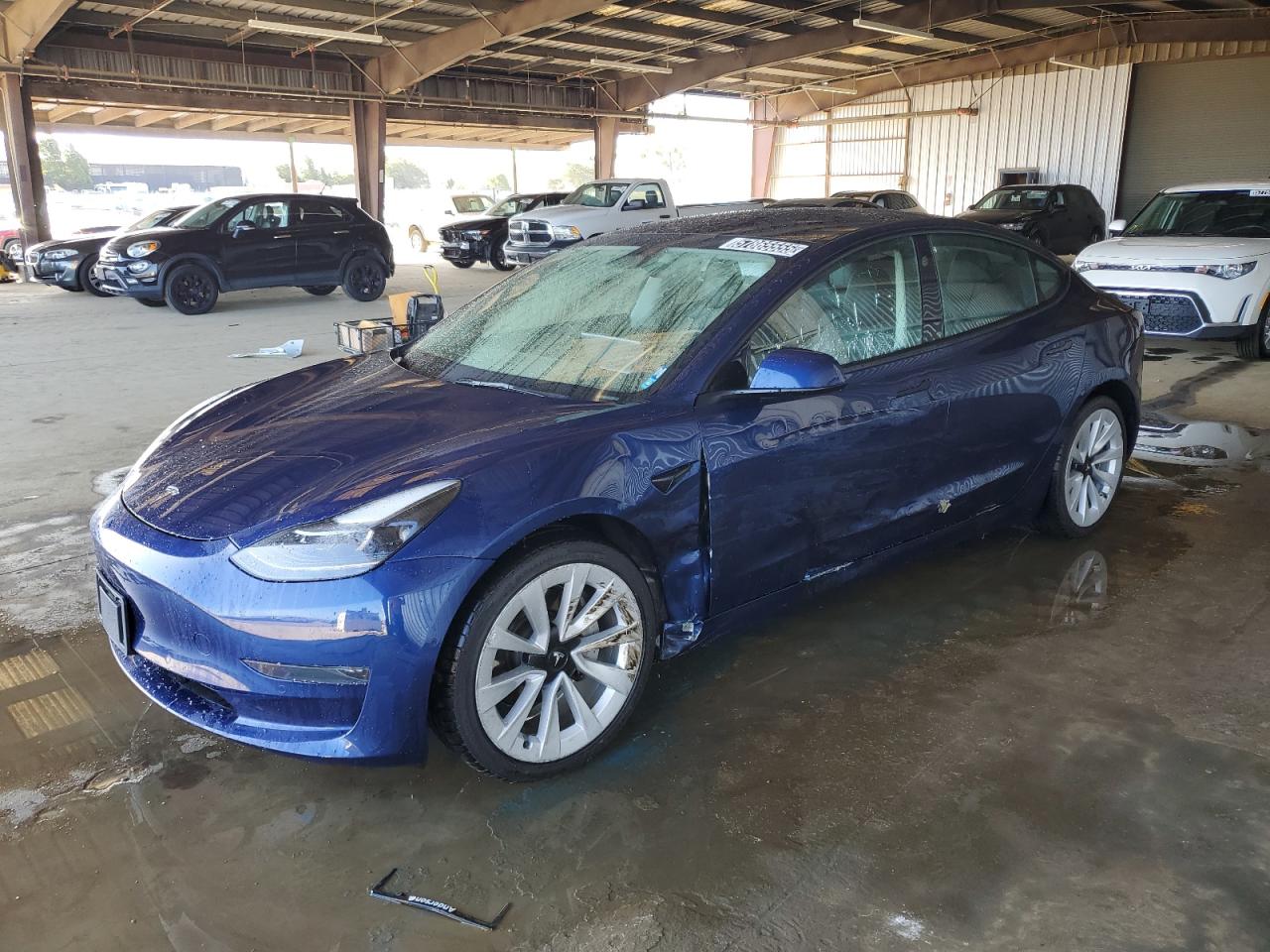 2022 Tesla Model 3 na sprzedaż w American Canyon, CA - Front End