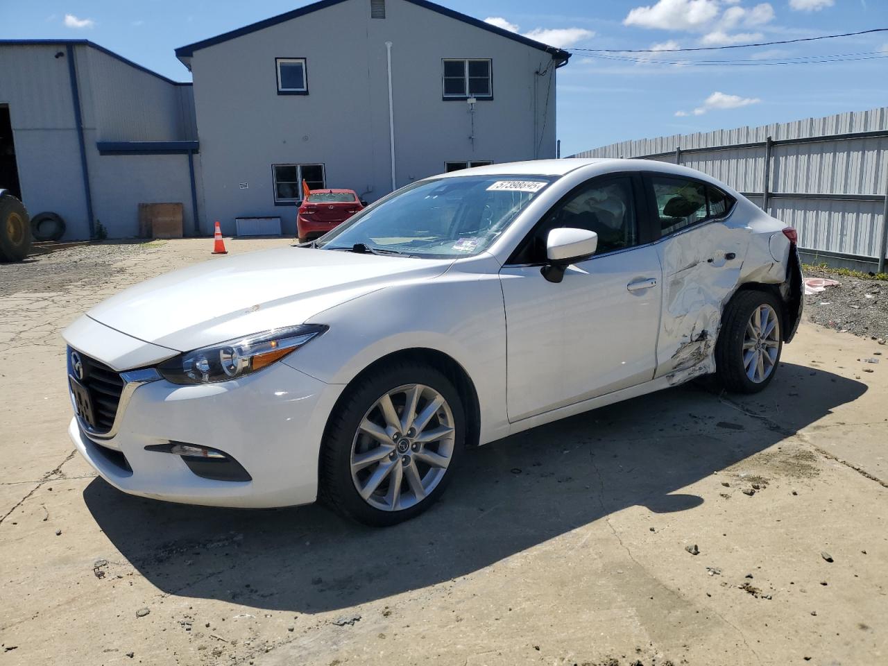 2017 Mazda 3 Touring للبيع في Windsor، NJ - Side