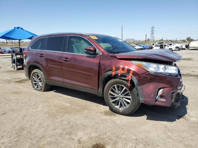  TOYOTA HIGHLANDER 2019 Burgundy