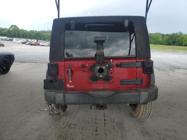  JEEP WRANGLER 2012 Bordowy