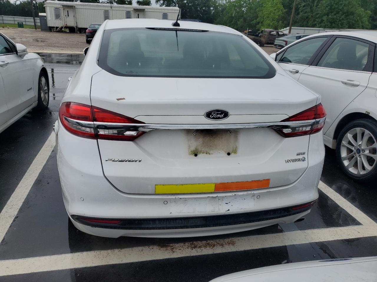 2018 Ford Fusion Se Hybrid VIN: 3FA6P0LU2JR278720 Lot: 54024655