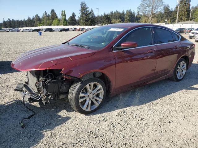  CHRYSLER 200 2015 Red