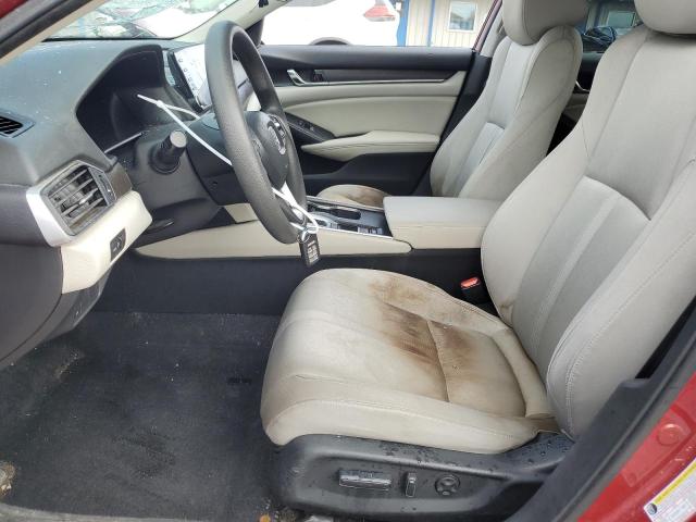  HONDA ACCORD 2020 Бордовый