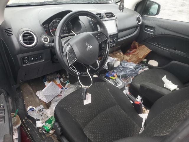  MITSUBISHI MIRAGE 2023 Maroon