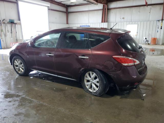  NISSAN MURANO 2014 Bordowy