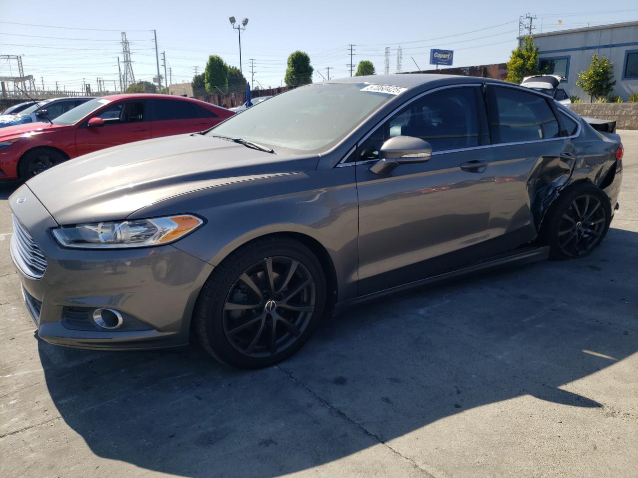 2013 Ford Fusion Se Hybrid for Sale in Wilmington, CA - Side
