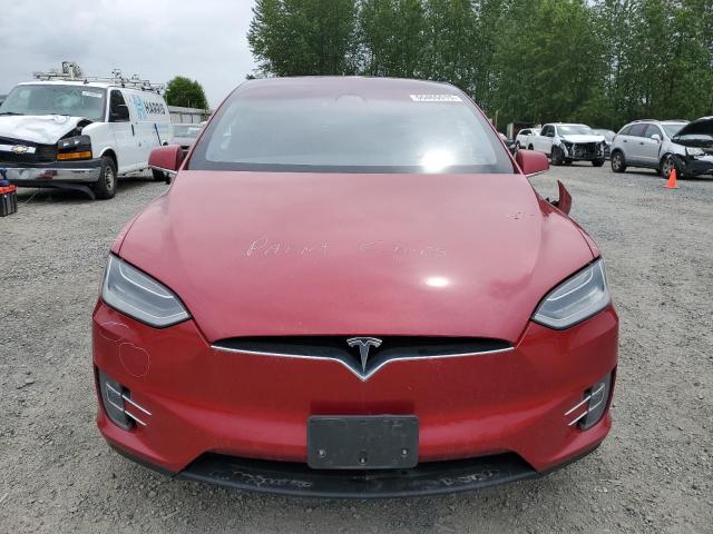  TESLA MODEL X 2019 Czerwony