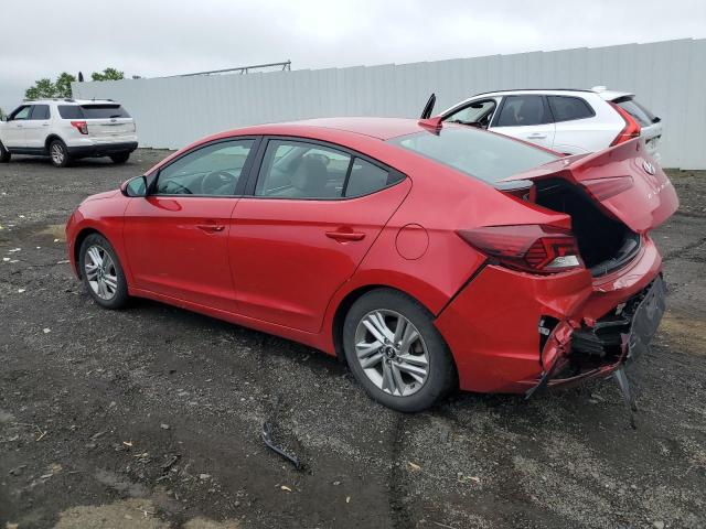  HYUNDAI ELANTRA 2020 Czerwony