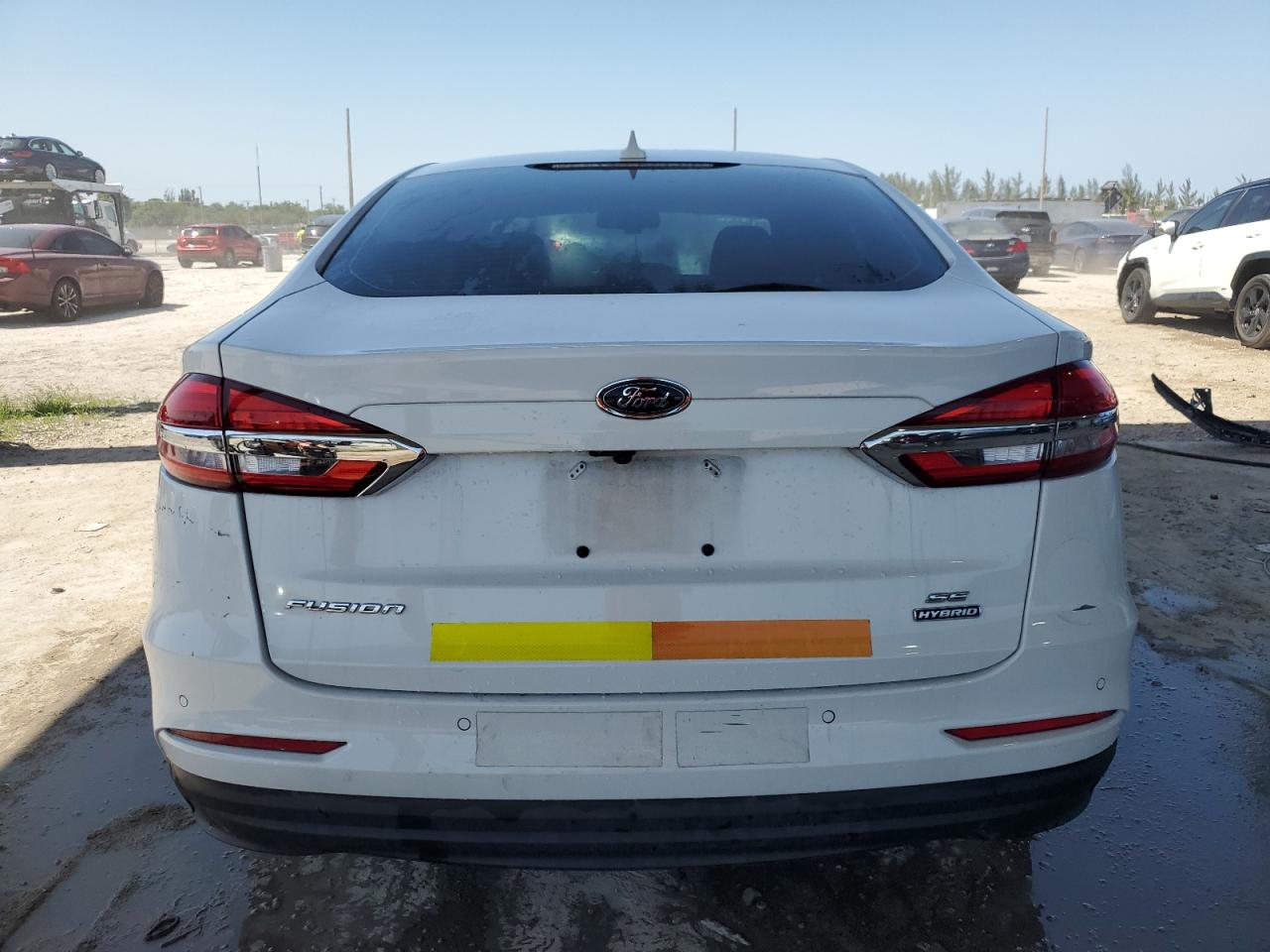 2020 Ford Fusion Se VIN: 3FA6P0LU6LR261583 Lot: 54023745