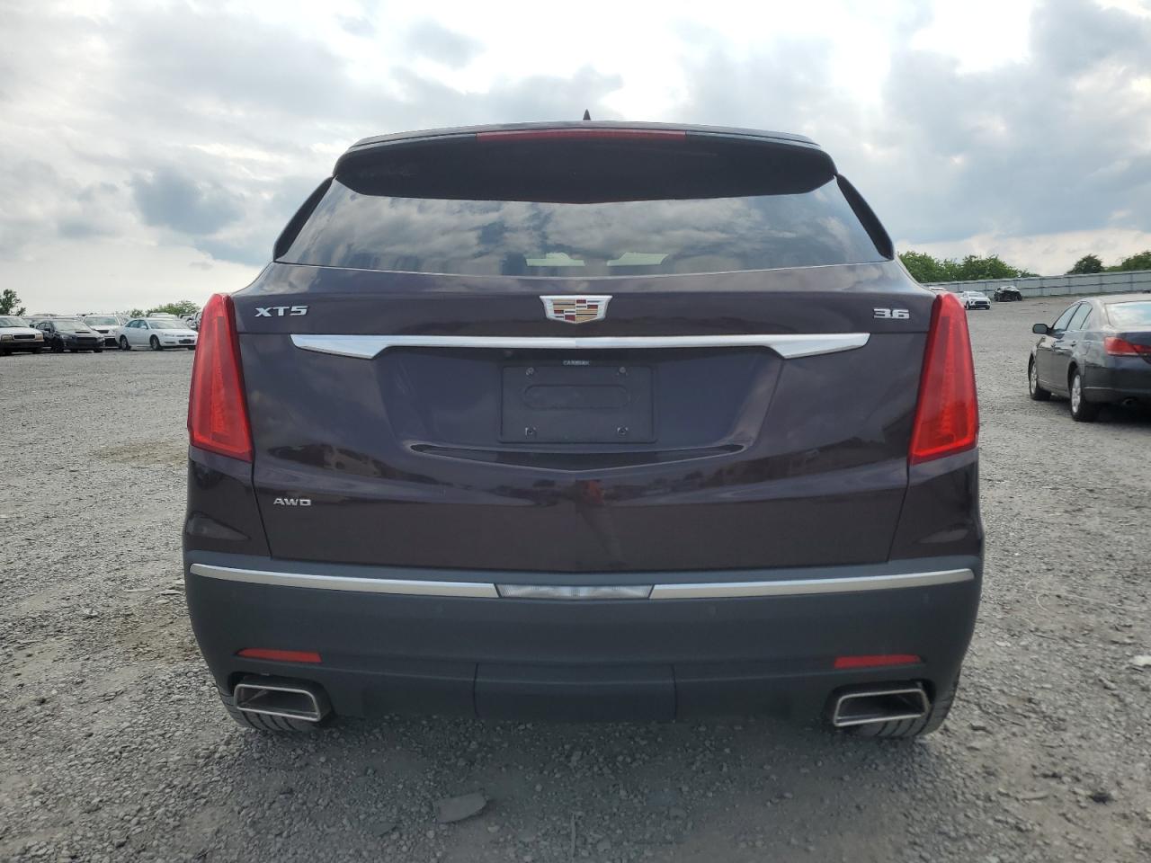 2017 Cadillac Xt5 Luxury VIN: 1GYKNDRS6HZ281731 Lot: 57110905