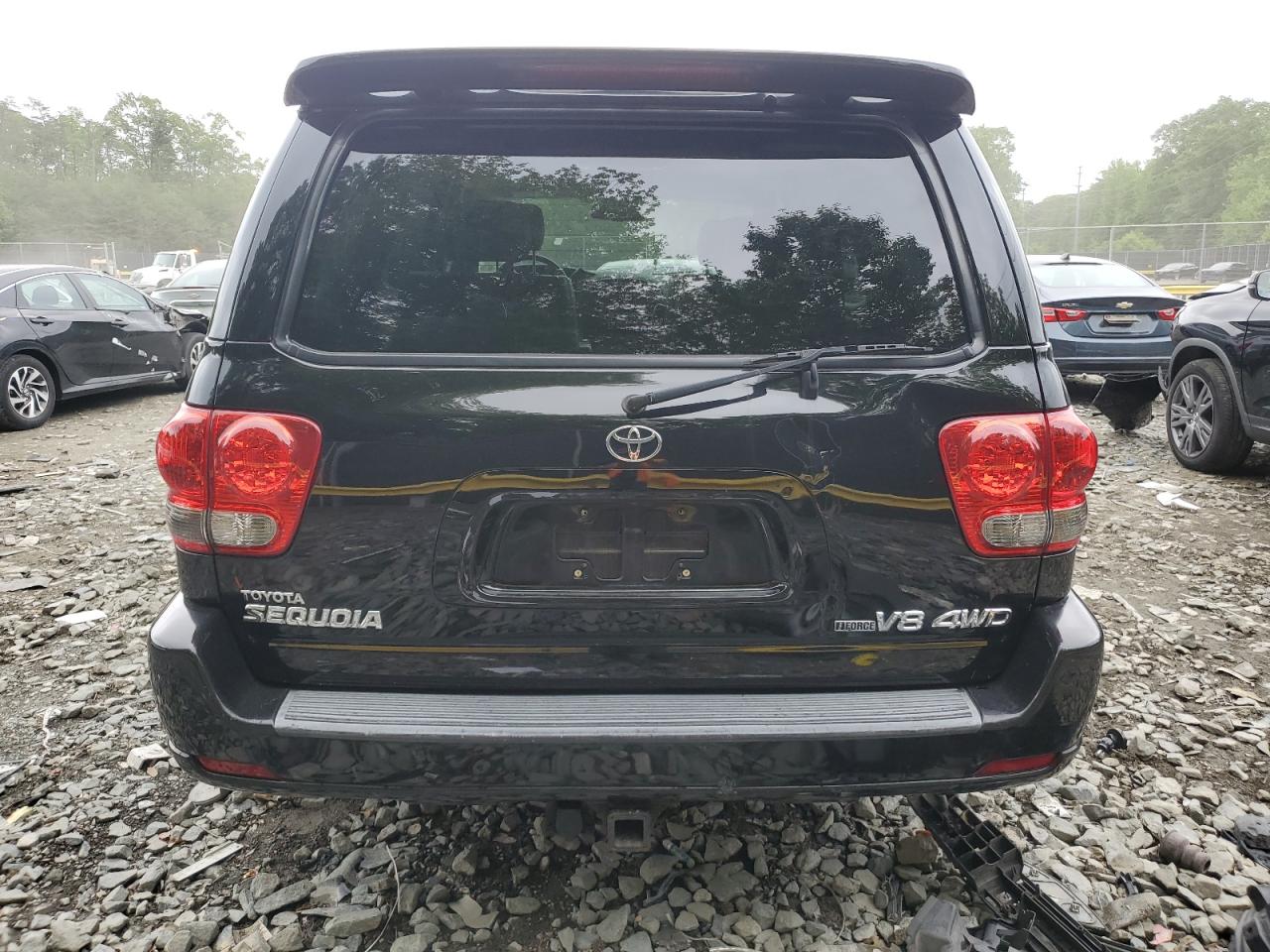 2007 Toyota Sequoia Limited VIN: 5TDBT48A37S292481 Lot: 56626145