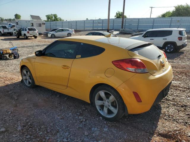  HYUNDAI VELOSTER 2013 Yellow