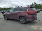 2018 Toyota Highlander Se en Venta en Windham, ME - Side