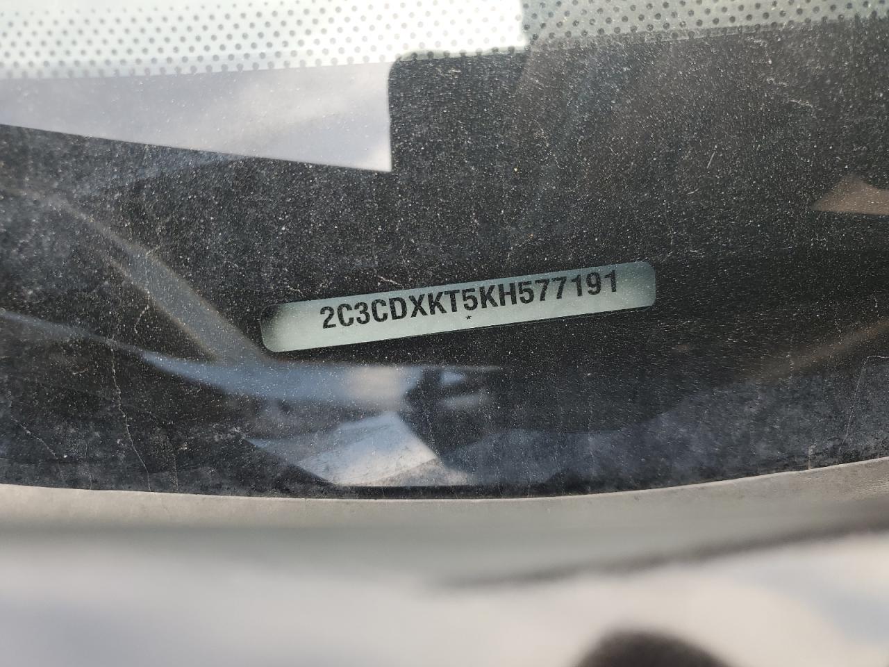 2019 Dodge Charger Police VIN: 2C3CDXKT5KH577191 Lot: 56551635