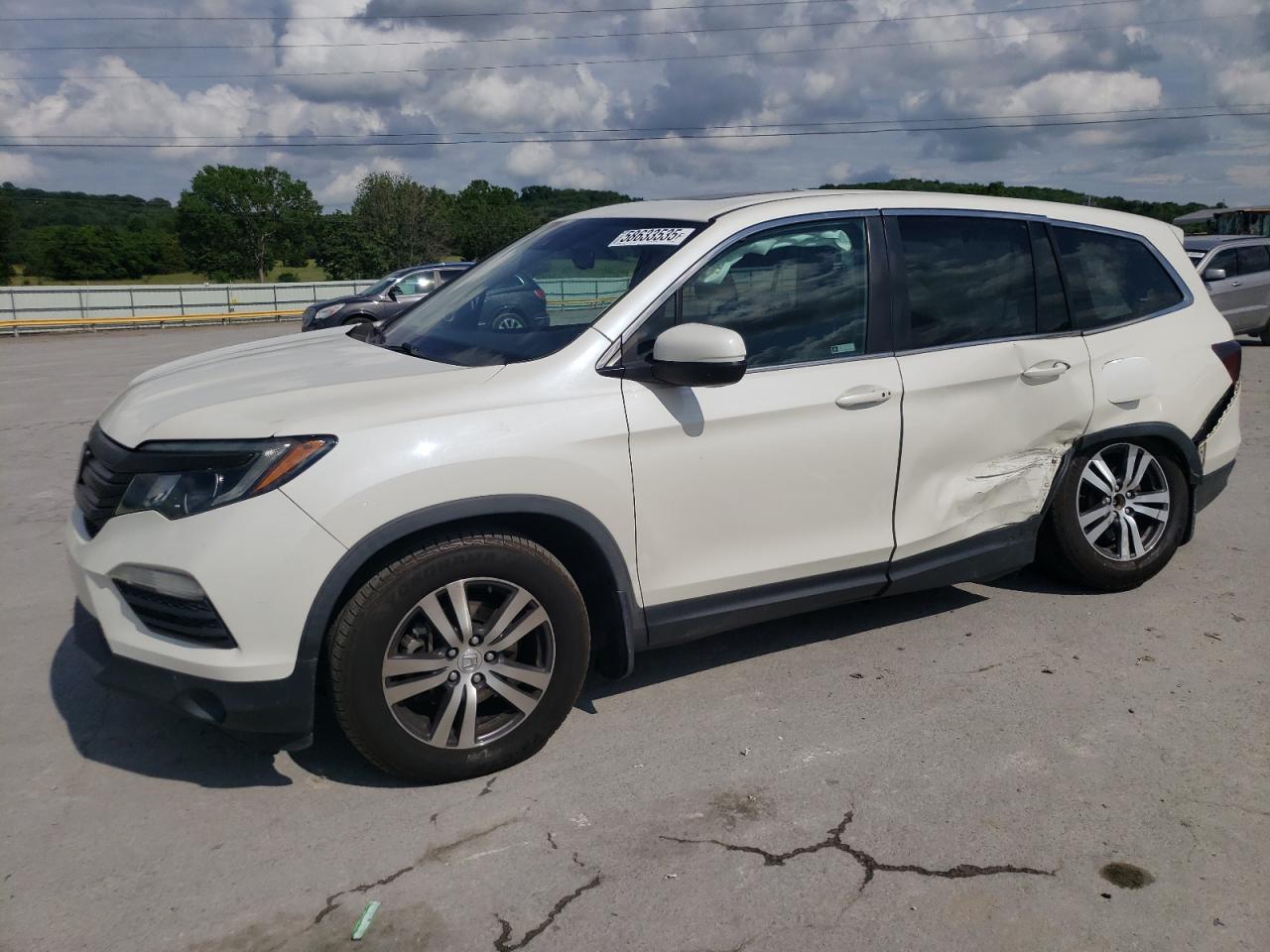 2018 Honda Pilot Exl zu verkaufen in Lebanon, TN - Side