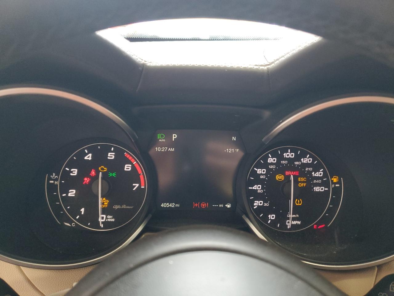 2019 Alfa Romeo Stelvio Ti VIN: ZASPAKBN0K7C41929 Lot: 56693025