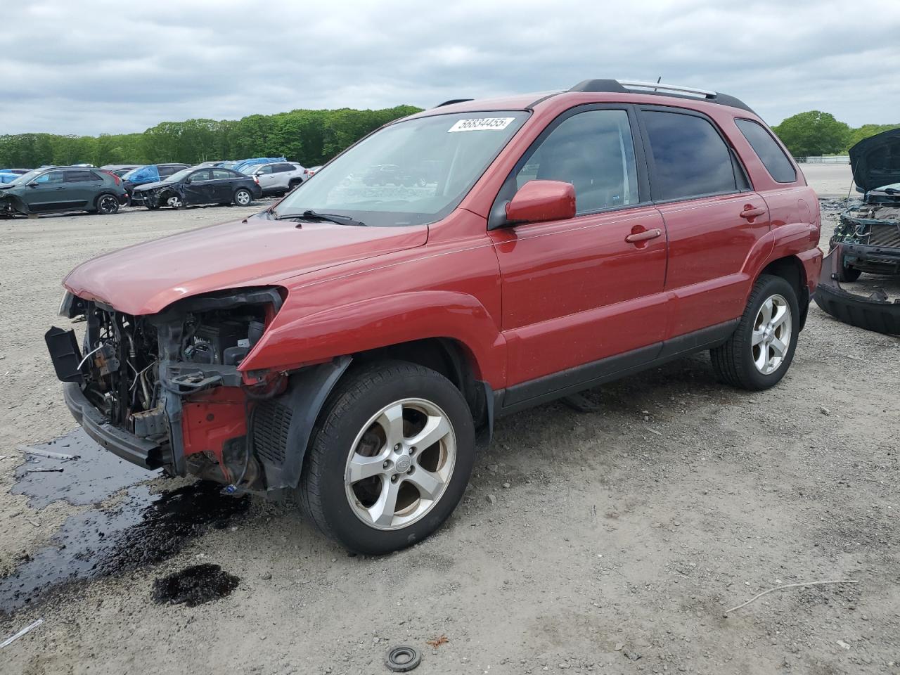 2010 Kia Sportage Ex იყიდება Assonet-ში, MA - Front End