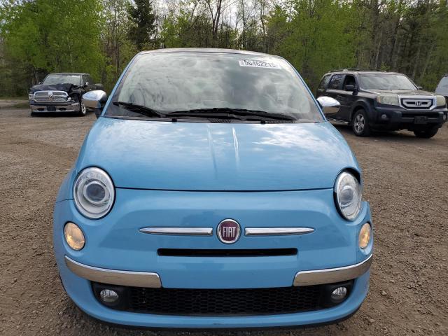 Hatchbacks FIAT 500 2017 Granatowy