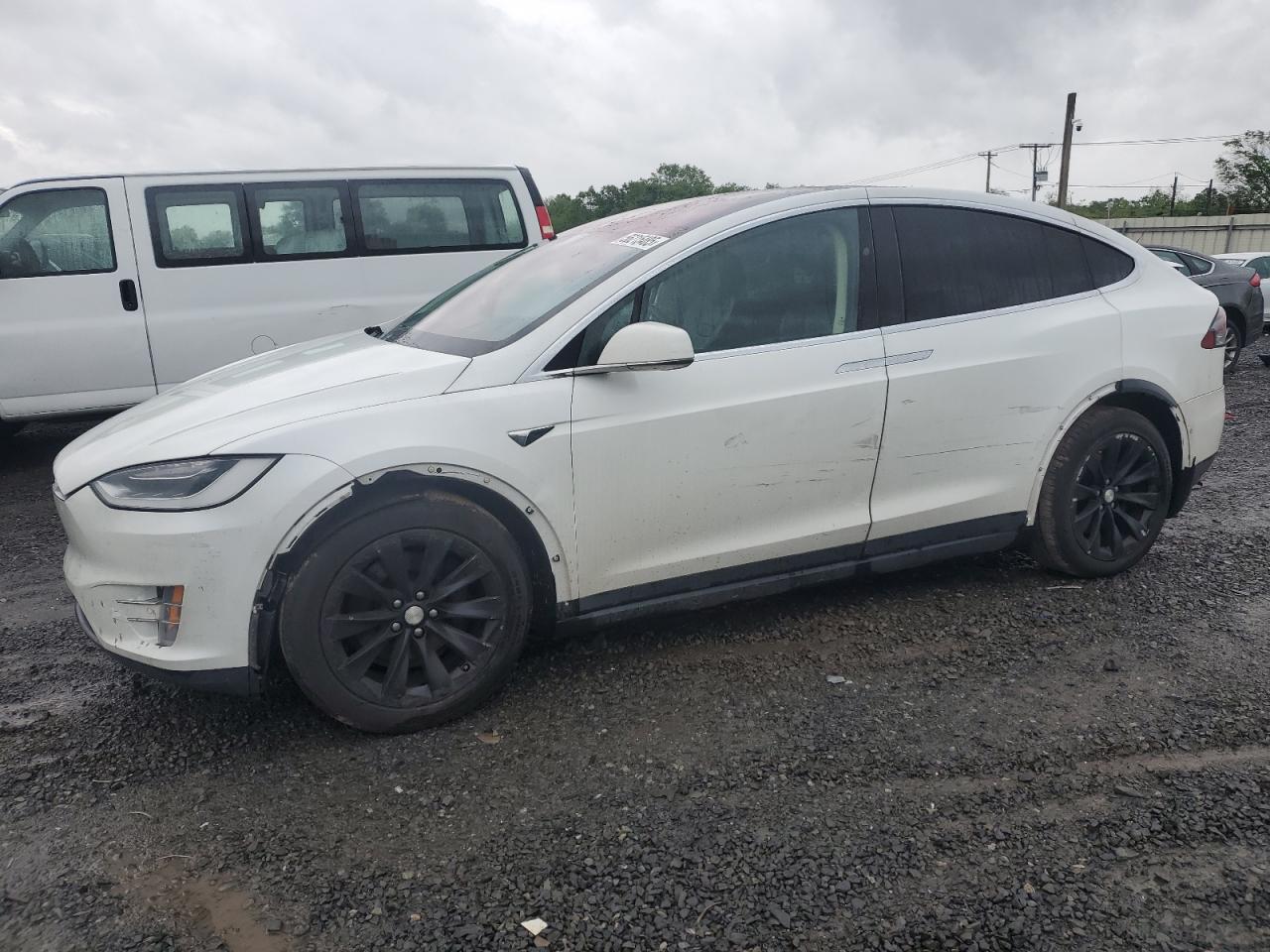 2017 Tesla Model X იყიდება Hillsborough-ში, NJ - Side