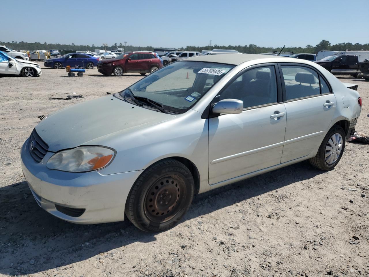 2003 Toyota Corolla Ce იყიდება Houston-ში, TX - Rear End