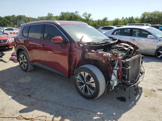  NISSAN ROGUE 2021 Czerwony