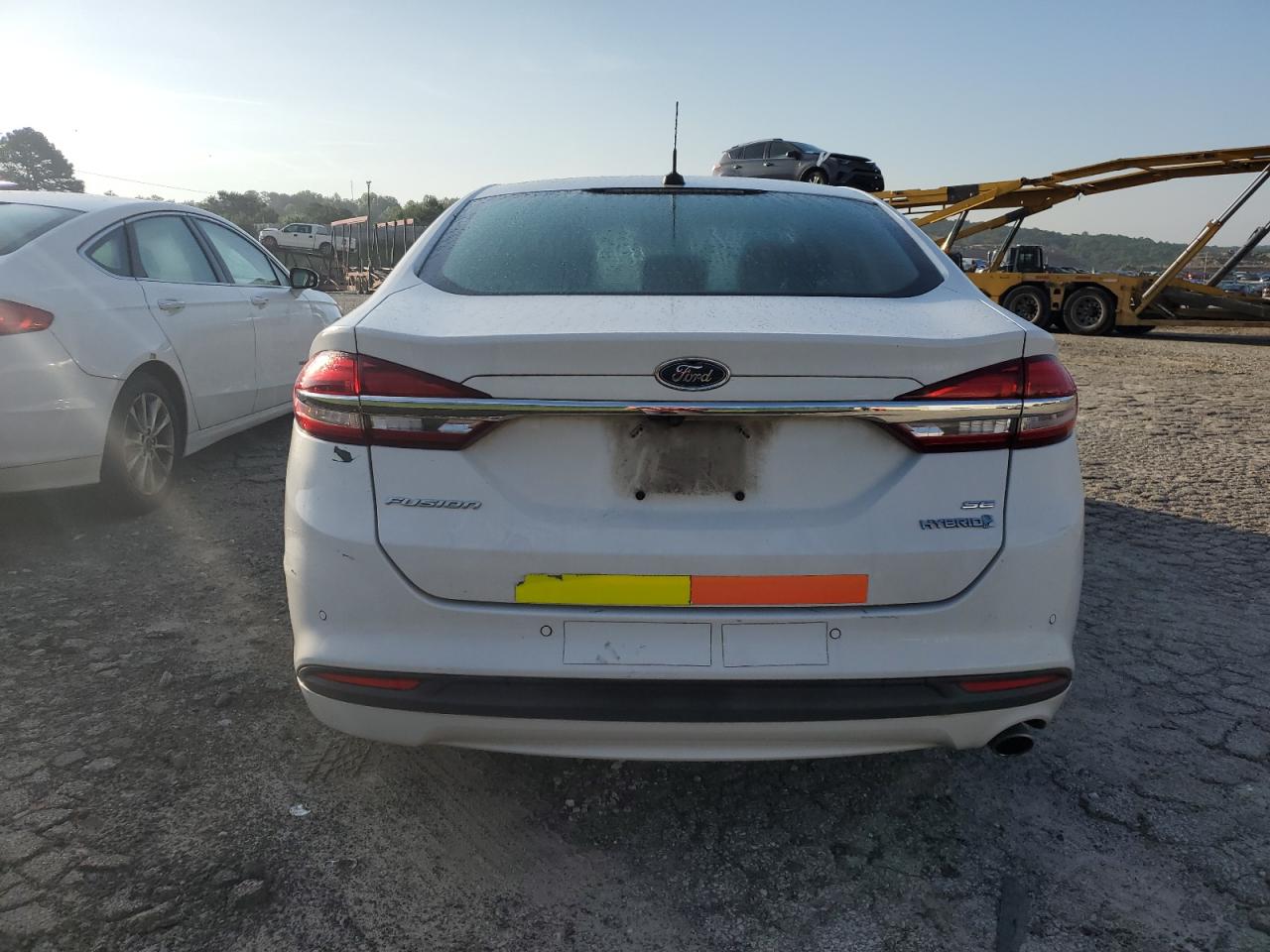 2018 Ford Fusion Se Hybrid VIN: 3FA6P0LU4JR278718 Lot: 54031675