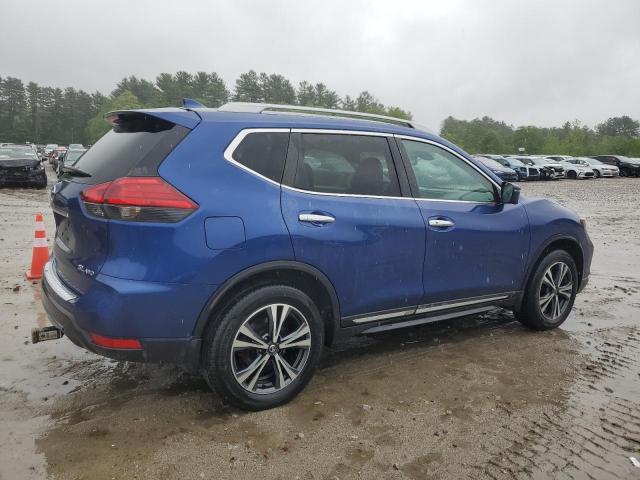  NISSAN ROGUE 2017 Granatowy