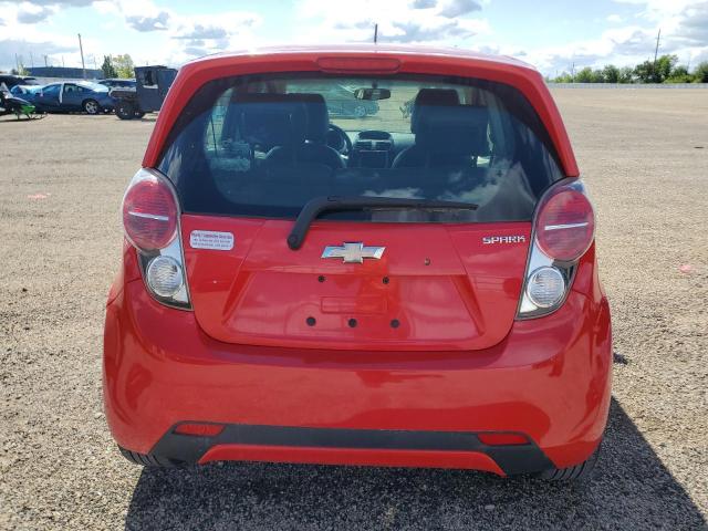  CHEVROLET SPARK 2013 Czerwony