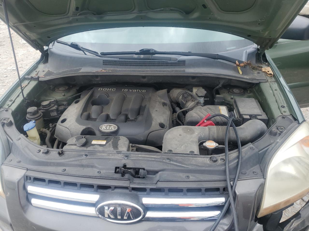 2007 Kia Sportage Lx VIN: KNDJF724677392401 Lot: 57825235