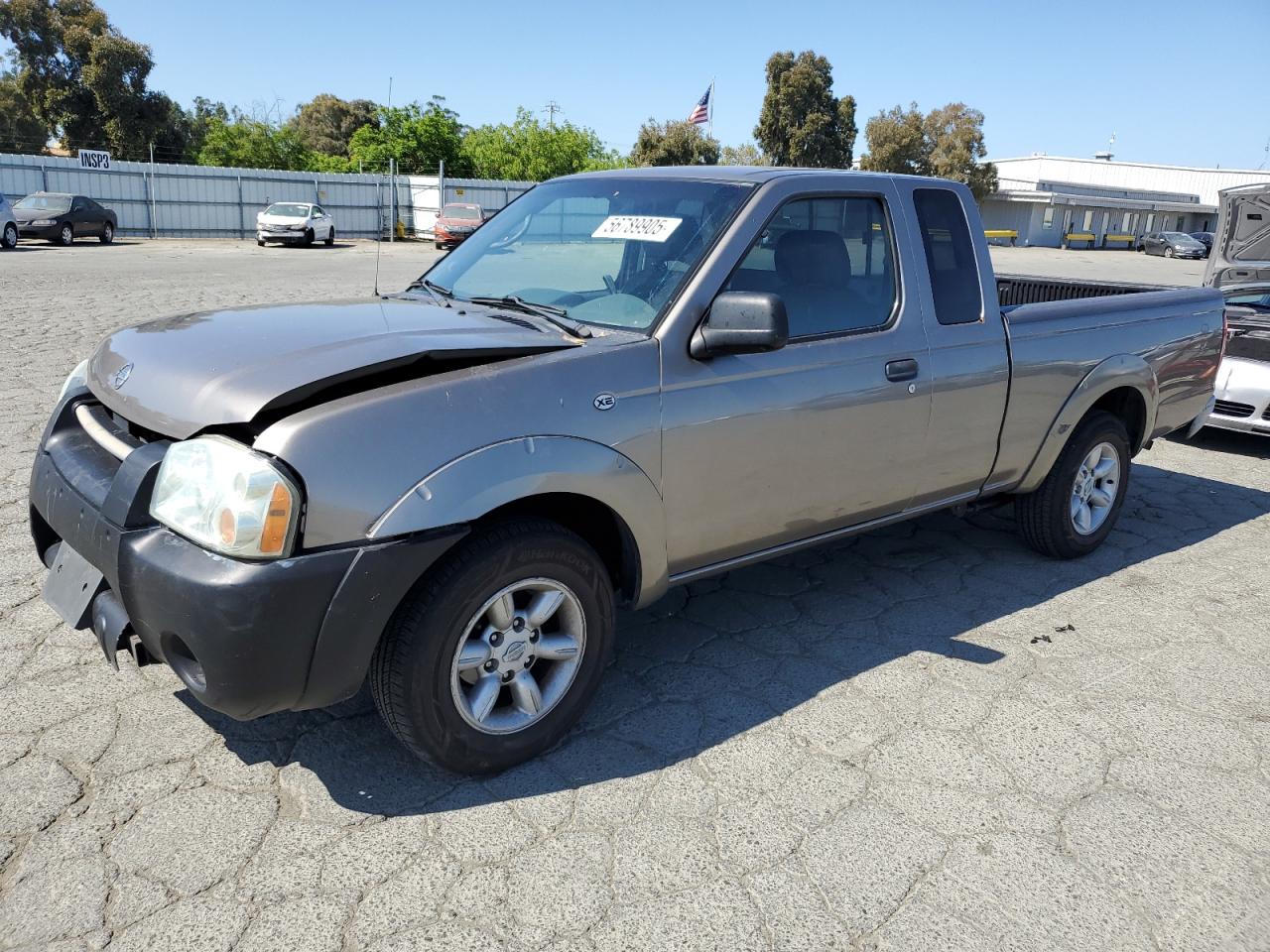 2004 Nissan Frontier King Cab Xe na sprzedaż w Martinez, CA - Front End
